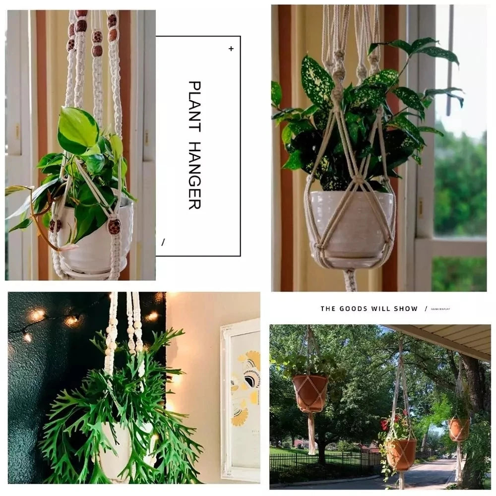 Handmade Macramé Plant Hanging Wall décor