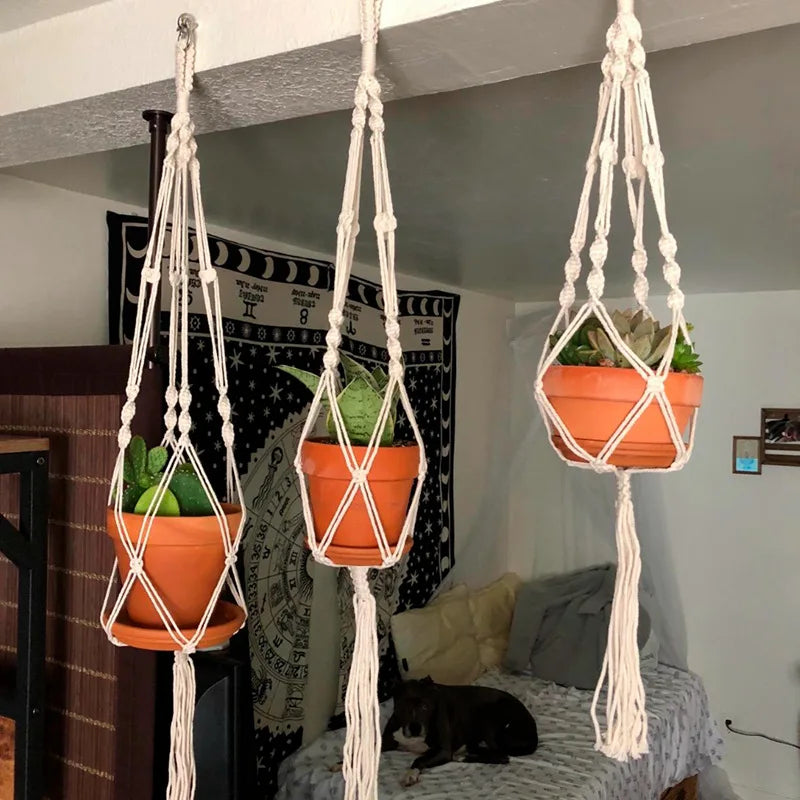 Handmade Macramé Plant Hanging Wall décor