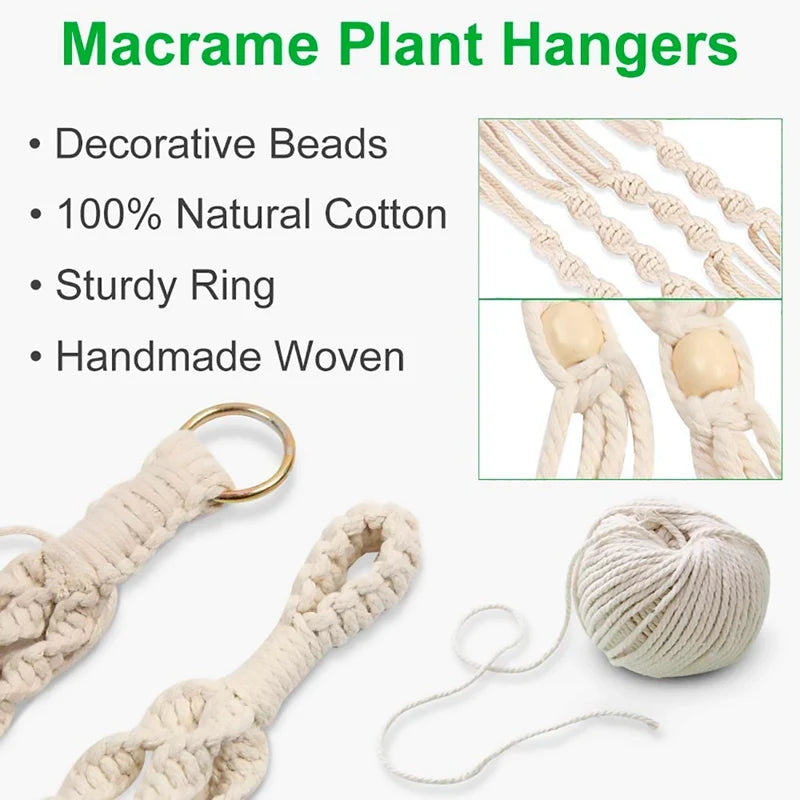 Handmade Macramé Plant Hanging Wall décor
