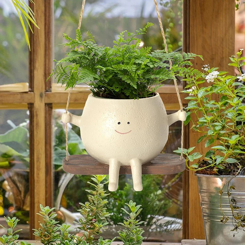 Swing egg Pot Planting