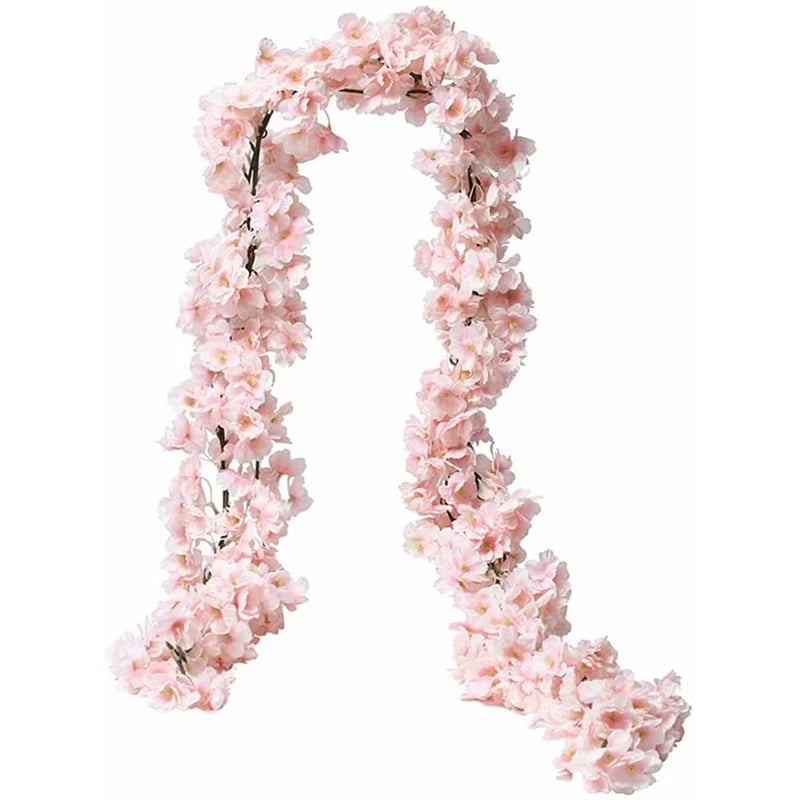 180CM Artificial Sakura Flower Vine