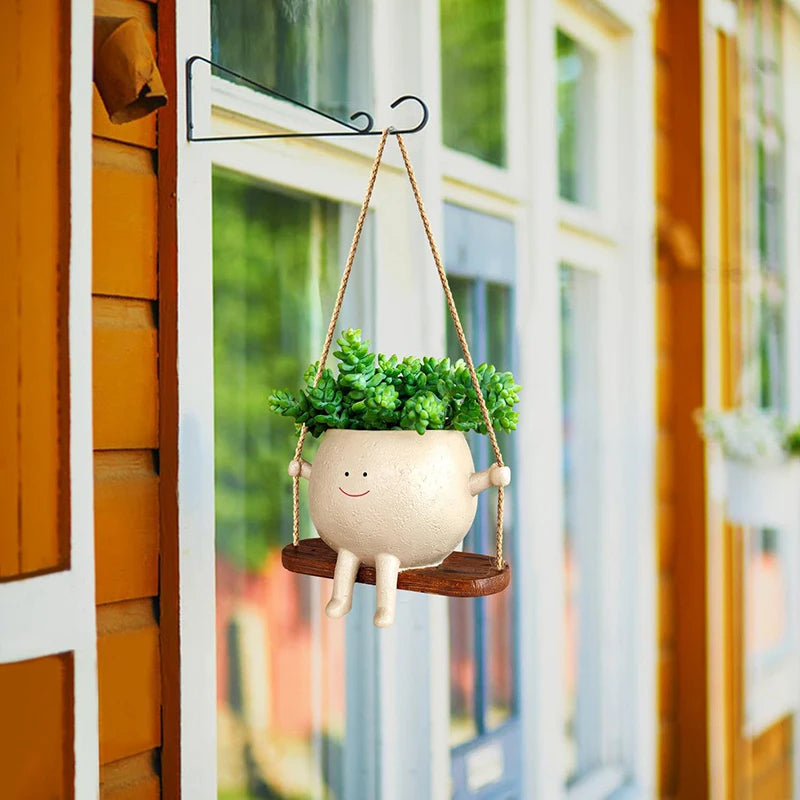 Swing egg Pot Planting