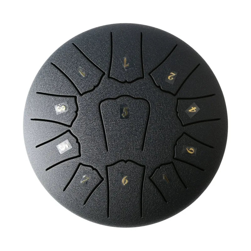 Tongue Drum 6 Inch 11 Notes Hollow Ethereal Music Drum