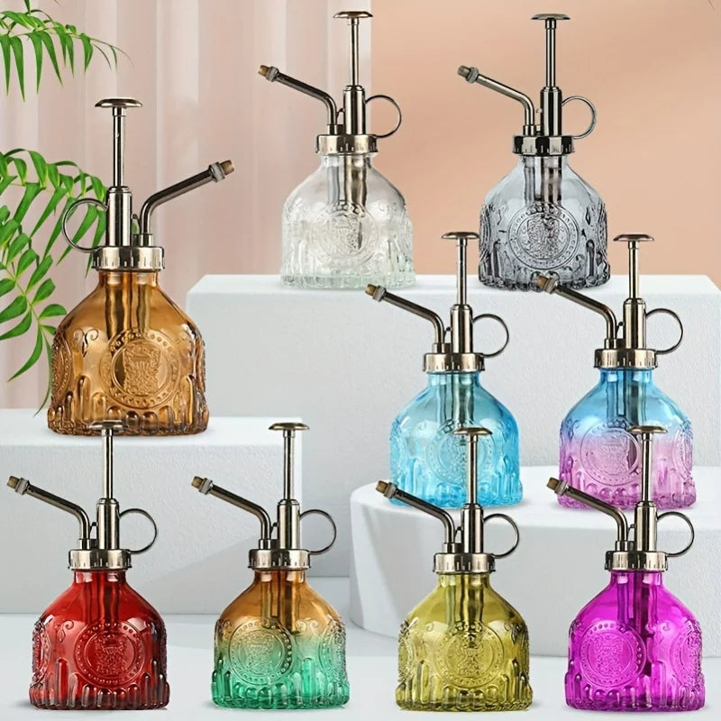 Glass Watering Spray Bottle for House Plants