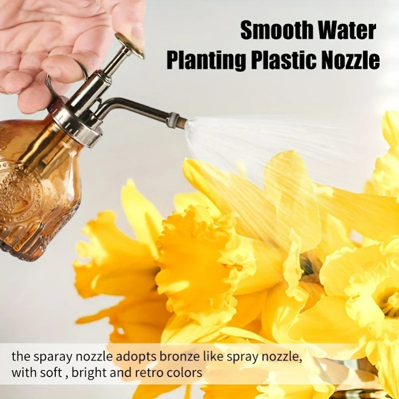 Glass Watering Spray Bottle for House Plants