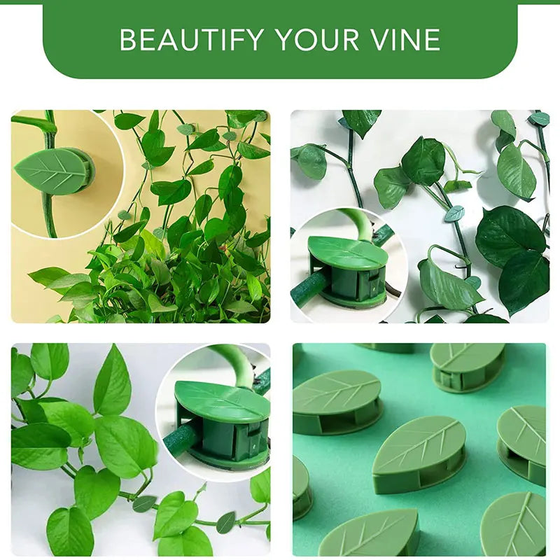 10-200pcs Leaf Clip Plant Support