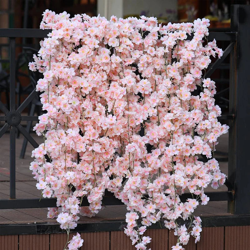 180CM Artificial Sakura Flower Vine