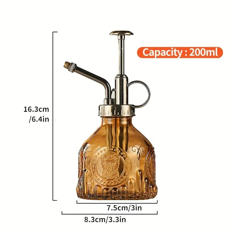 Glass Watering Spray Bottle for House Plants